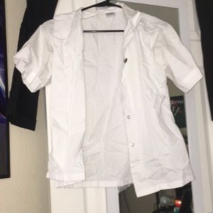 White Button Up Publix Uniform